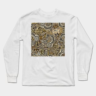 Kuna Indian Shaman Peyote Ritual Long Sleeve T-Shirt